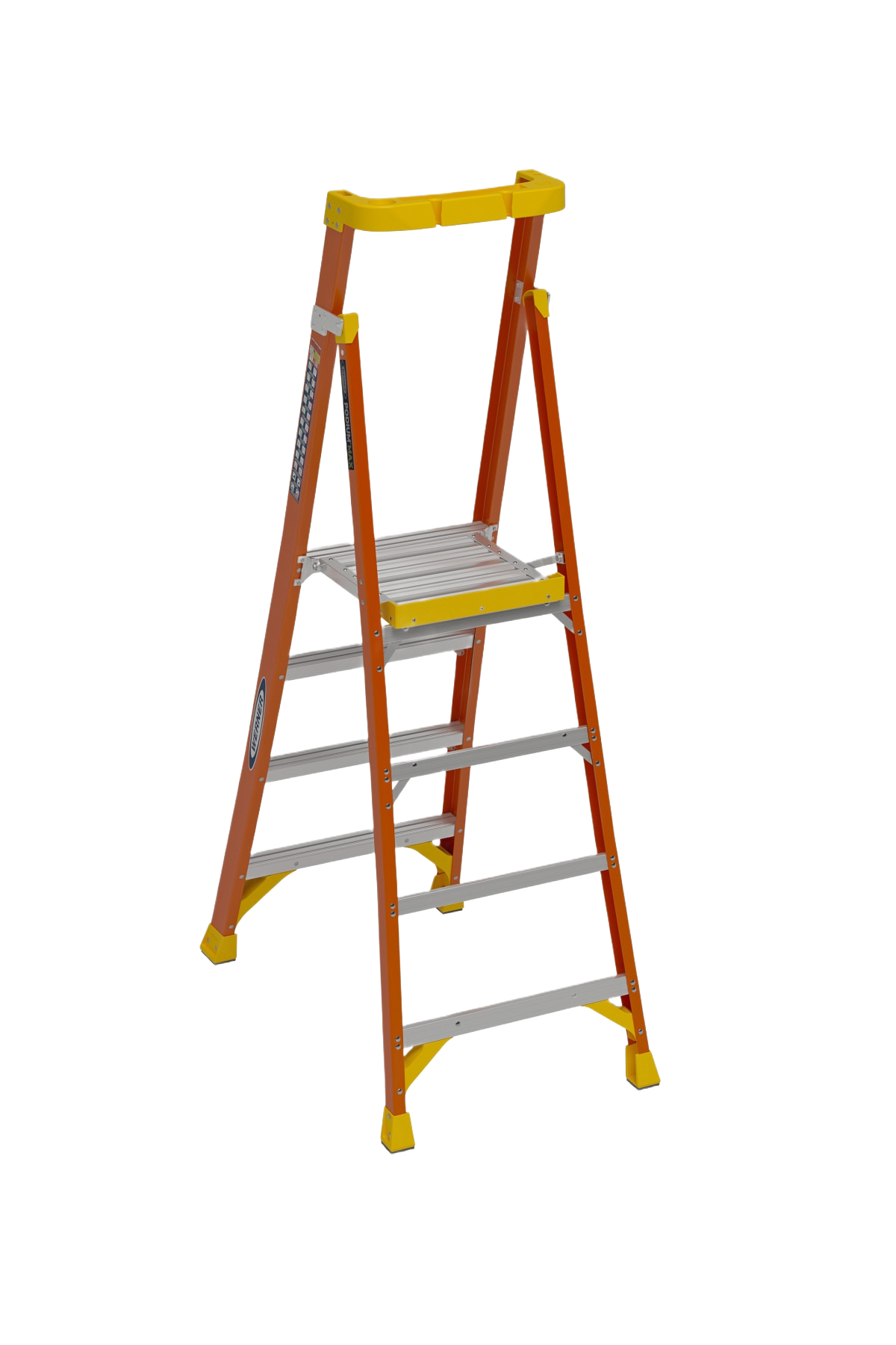 Werner 10 ft. Reach Fiberglass Podium Ladder