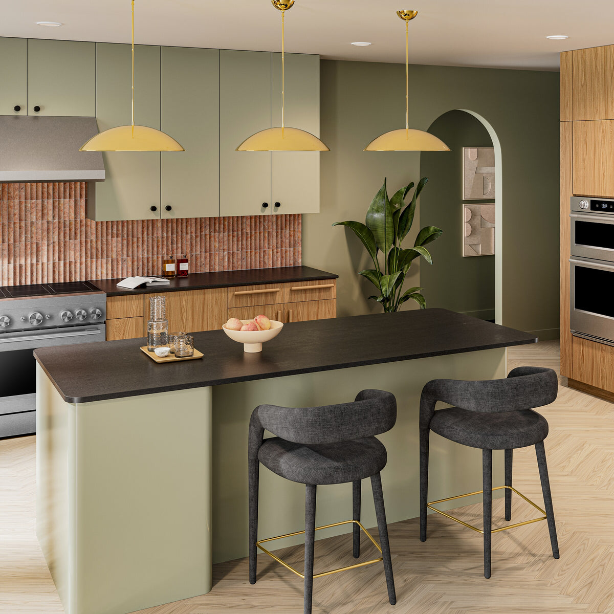 36-Inch 6-Element Induction Freestanding Commercial-Style Range with Air Fry