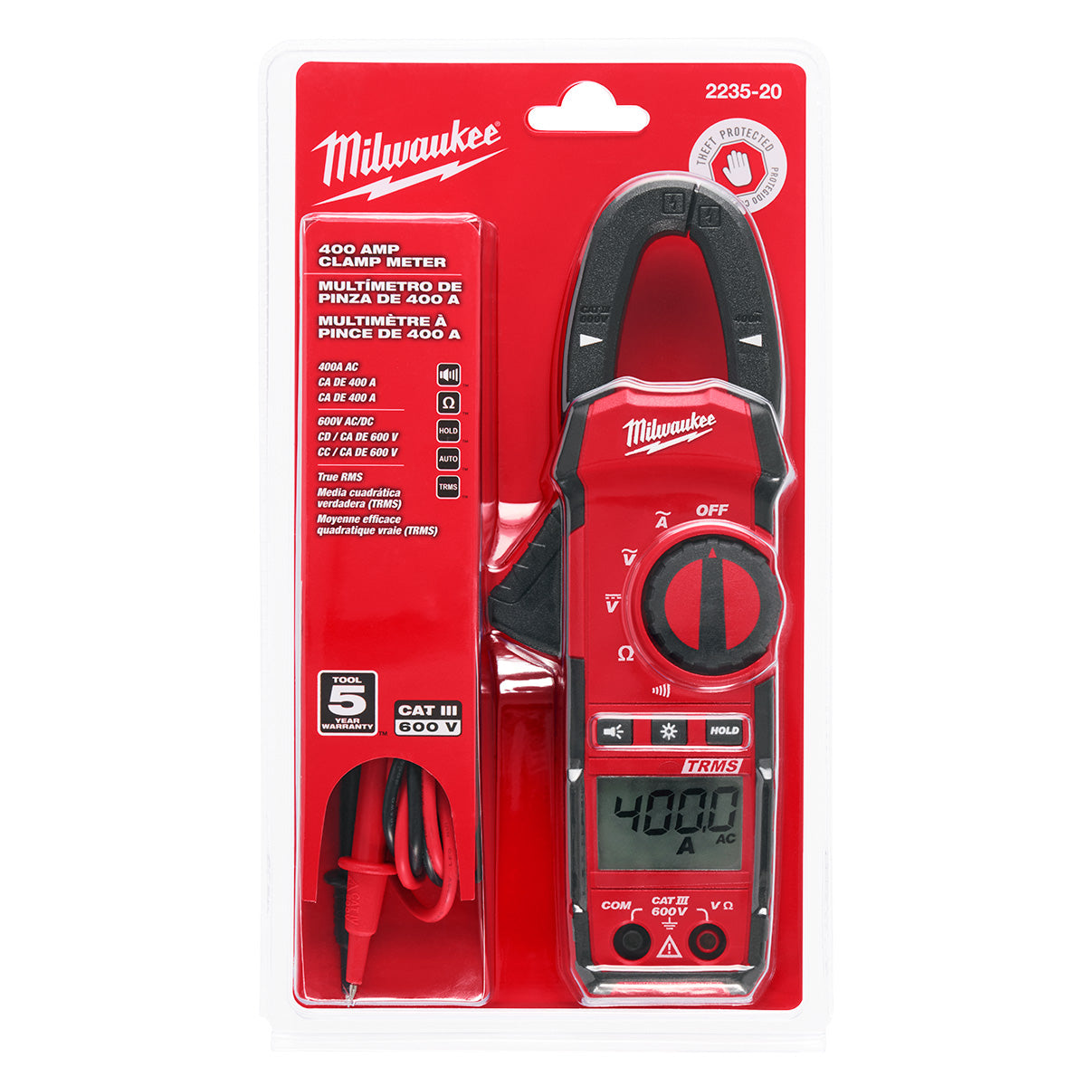 Milwaukee 400 Amp Clamp Meter