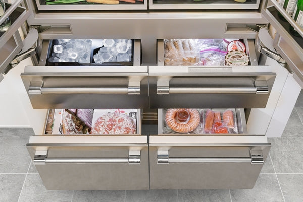 Freedom®, Built-in French Door Bottom Freezer, Stainless Steel