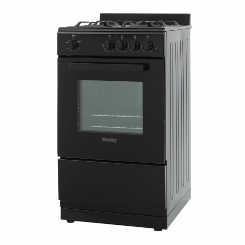 Danby 20″ Wide Gas Range in Black