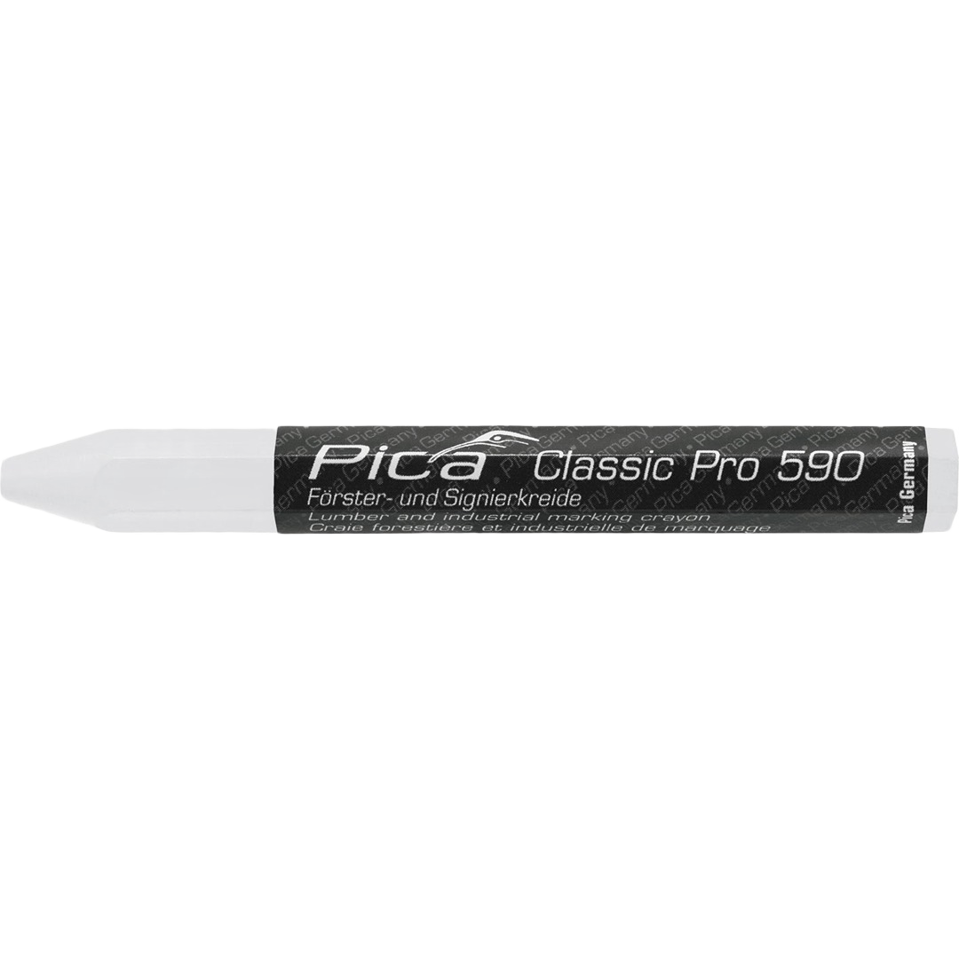 White industrial marking crayon for woodworking and home improvement in writing and hand tools collections