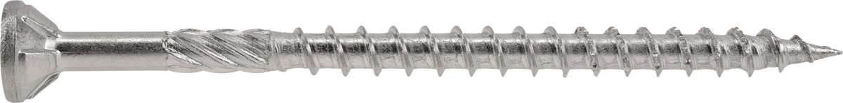 Power Pro Premium 305 Stainless Steel Wood Screws (#10 x 3") - 1lb Box - 66 pc