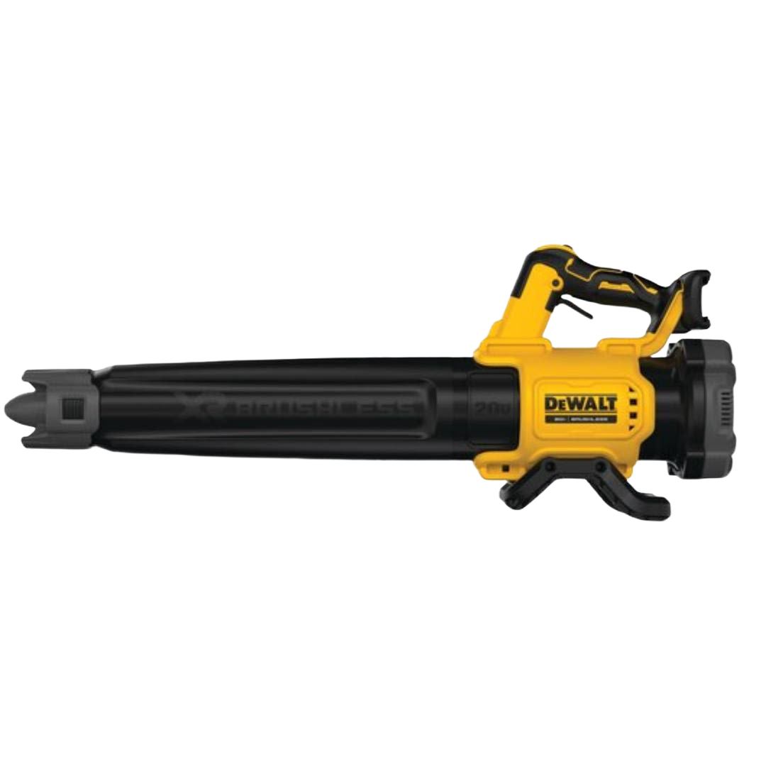 DEWALT 20V MAX 5 Ah Lithium-Ion Brushless Handheld Blower (Tool Only) in black and yellow for home improvement tasks