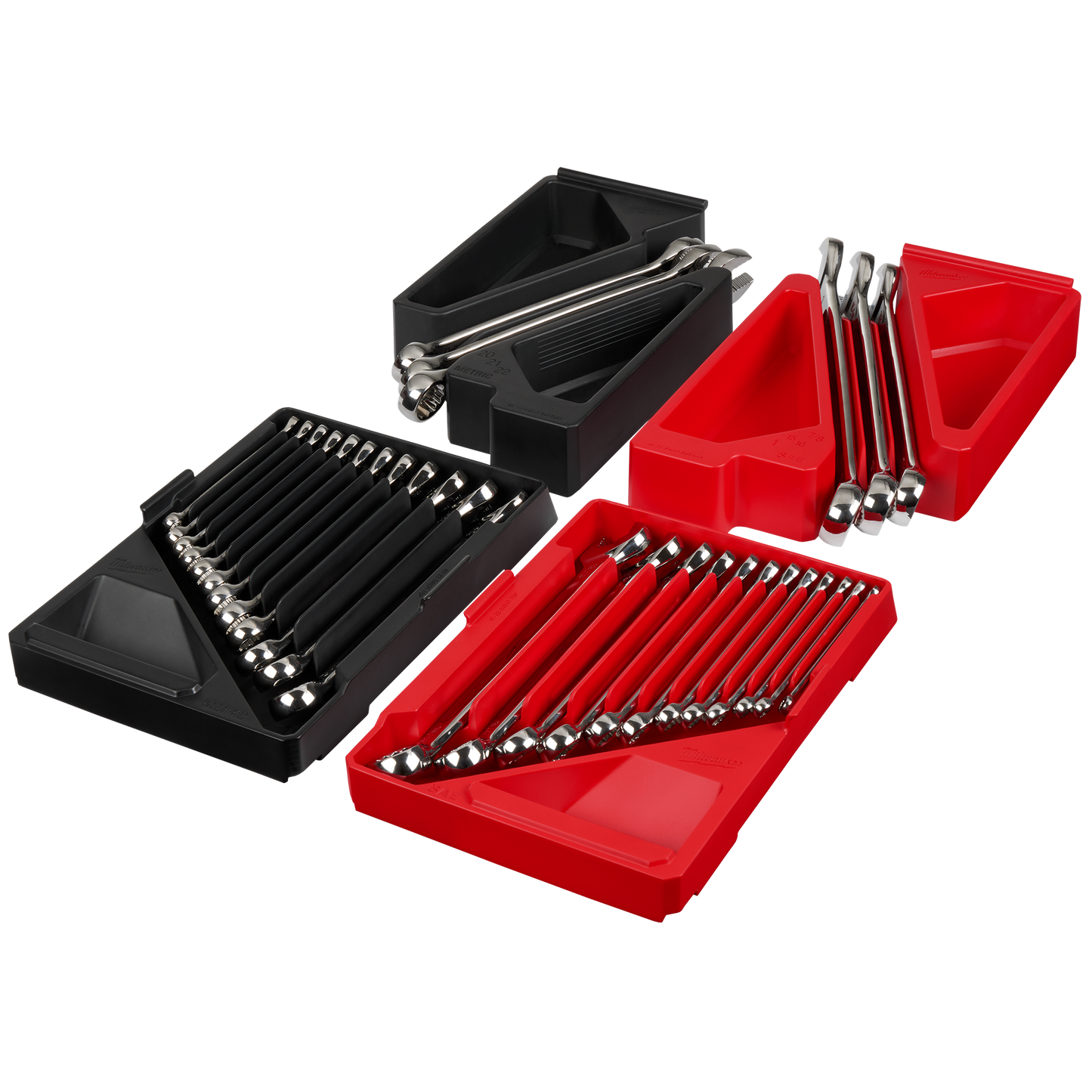 Milwaukee 30pc Metric & SAE Combination Wrench Set with PACKOUT™ Organizer