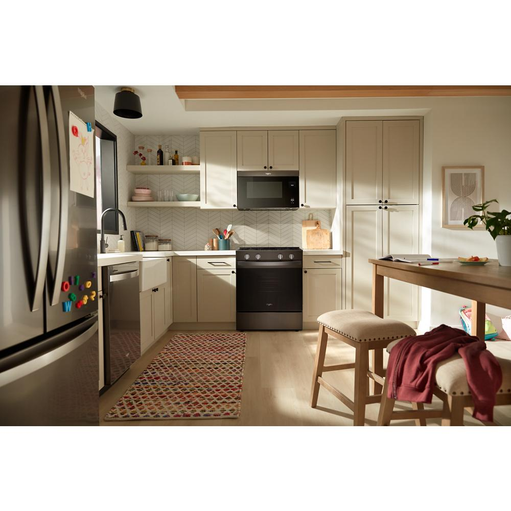 30-inch Gas Smart Range with Air Cooking Technology and Steam Clean