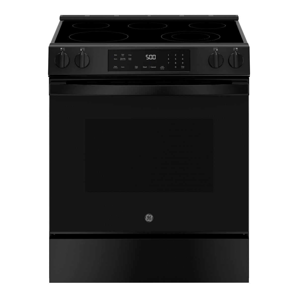 GE® ENERGY STAR® 30" Slide-In Electric Range with Crisp Mode