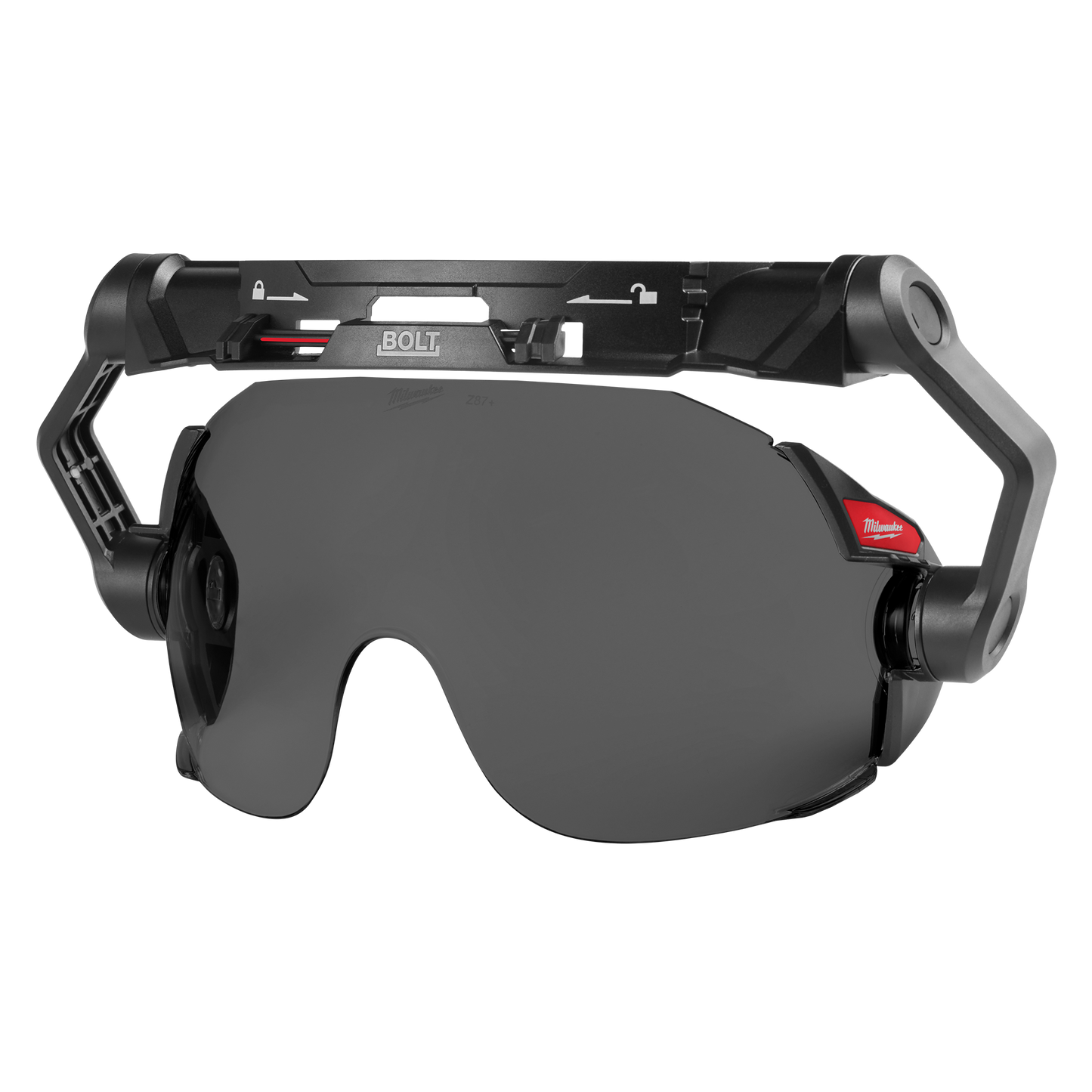 Milwaukee BOLT™ Eye Visor - Tinted Dual Coat Lens (Compatible with Milwaukee® Safety Helmets & Hard Hats)