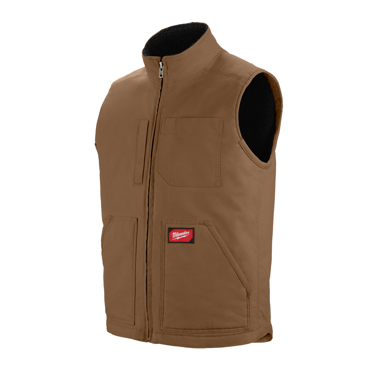 Milwaukee GRIDIRON™ Sherpa-Lined Vest - Brown 2X