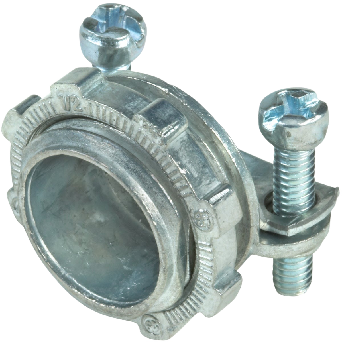 Die-cast zinc clamp wire box connector with screws for electrical and home improvement projects under $50 collection