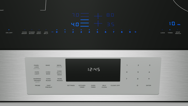 Masterpiece®, Induction Slide-in Range, 30'', Stainless Steel