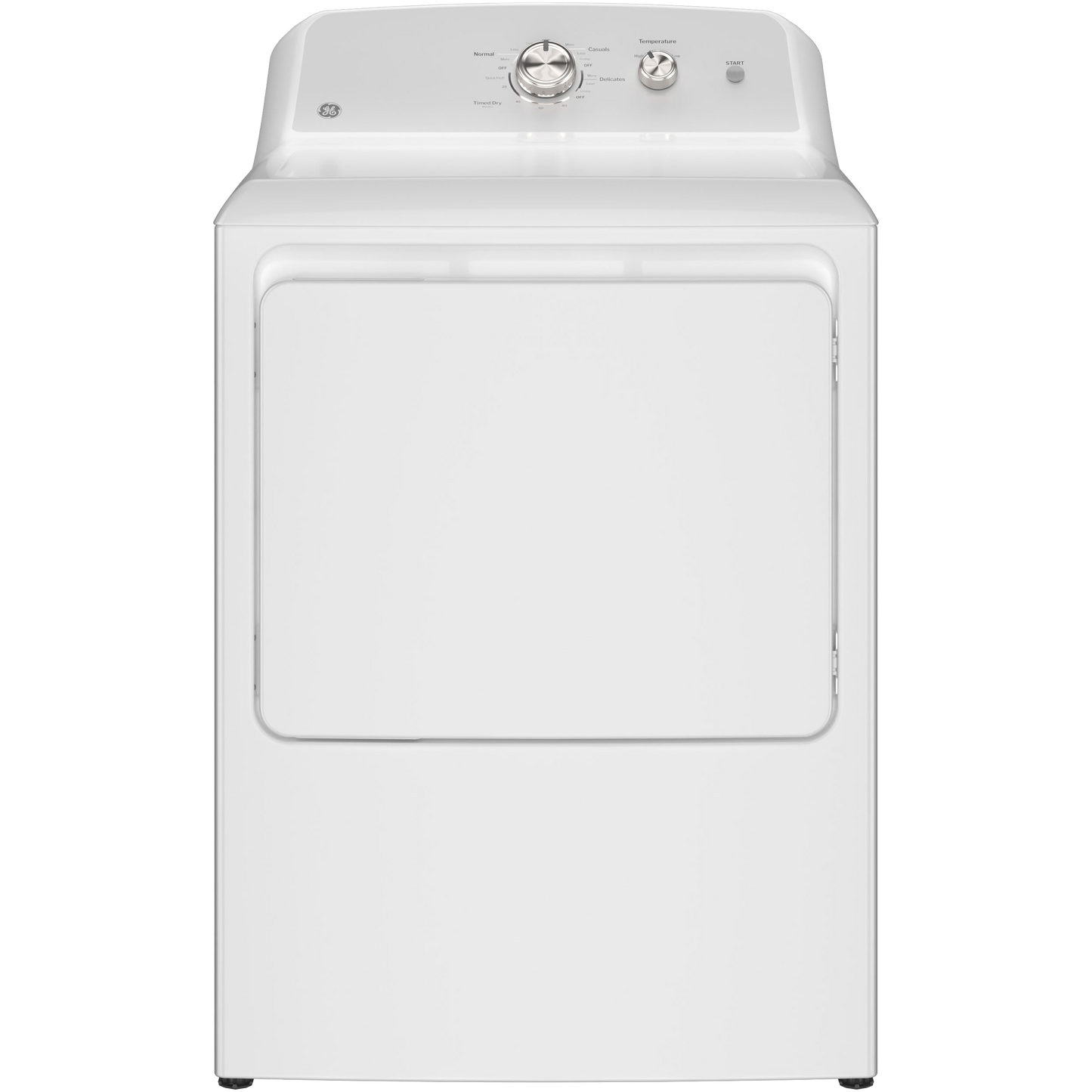 GE® 6.2 cu. ft. Capacity Electric Dryer with Up To 120 ft. Venting and Shallow Depth