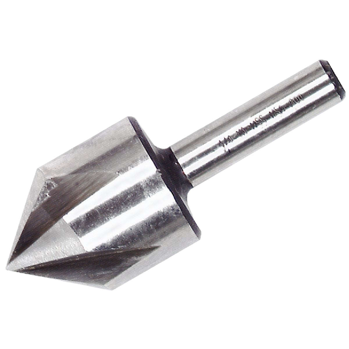High-speed steel countersink with black oxide coating for smooth drilling in tool and power tool accessories collections