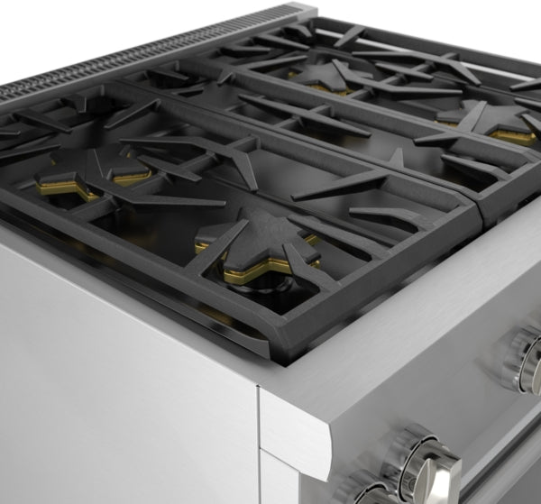 Gas Professional Range, 30'' Pro Harmony® Standard Depth, Stainless Steel