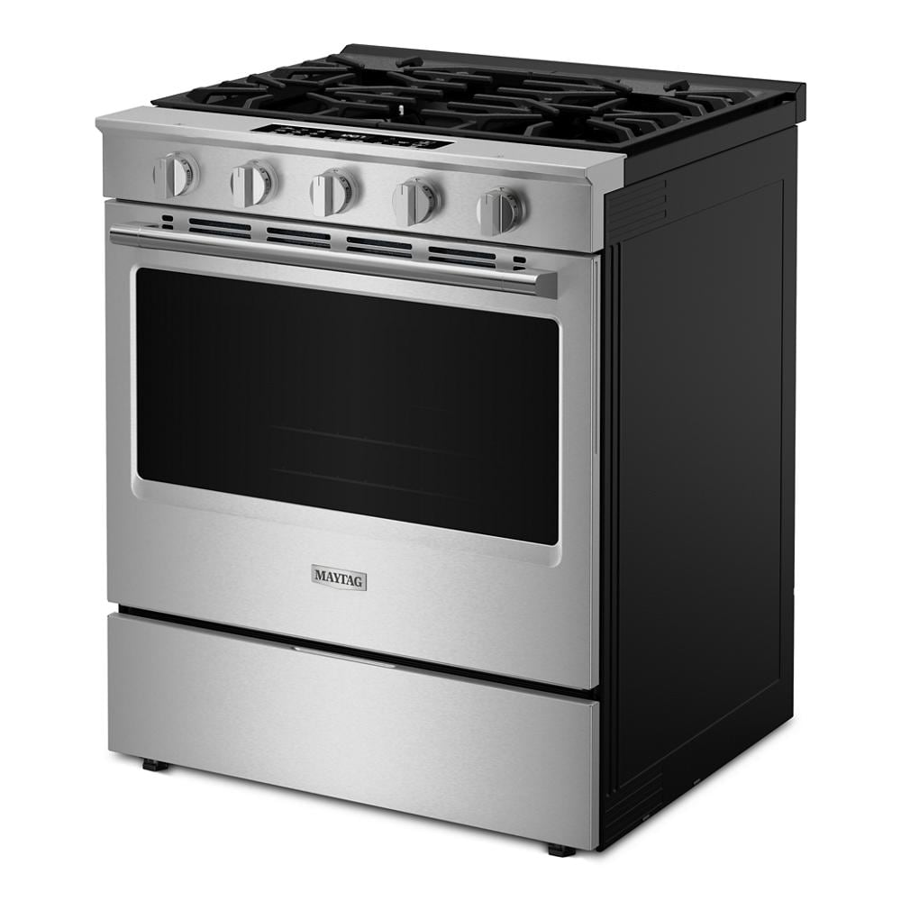 30-Inch Wide Slide-In Gas Range with Grill Mode and No Preheat Air Fry - 5.0 Cu. Ft.