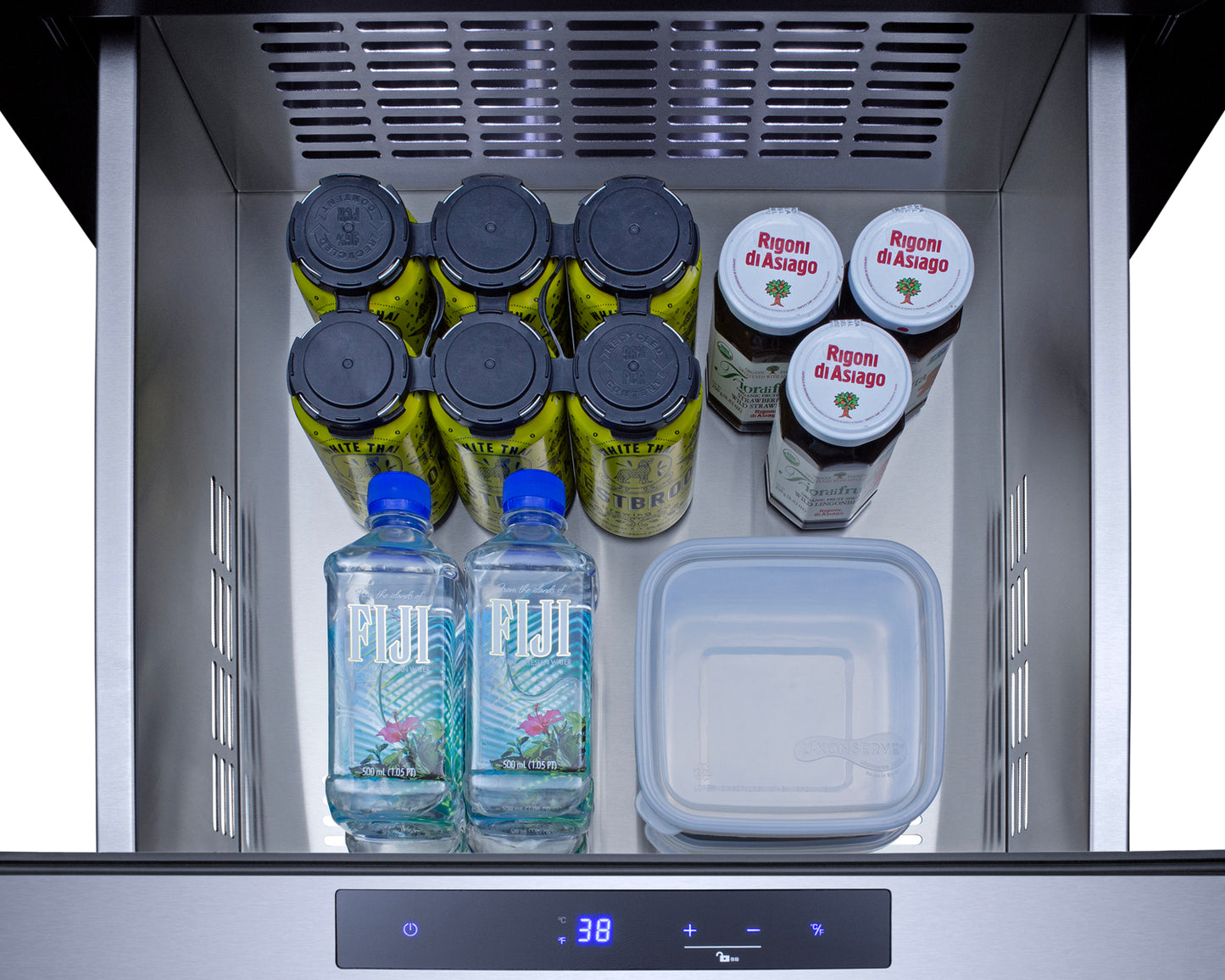 24" Wide Built-In 3-Drawer All-Refrigerator