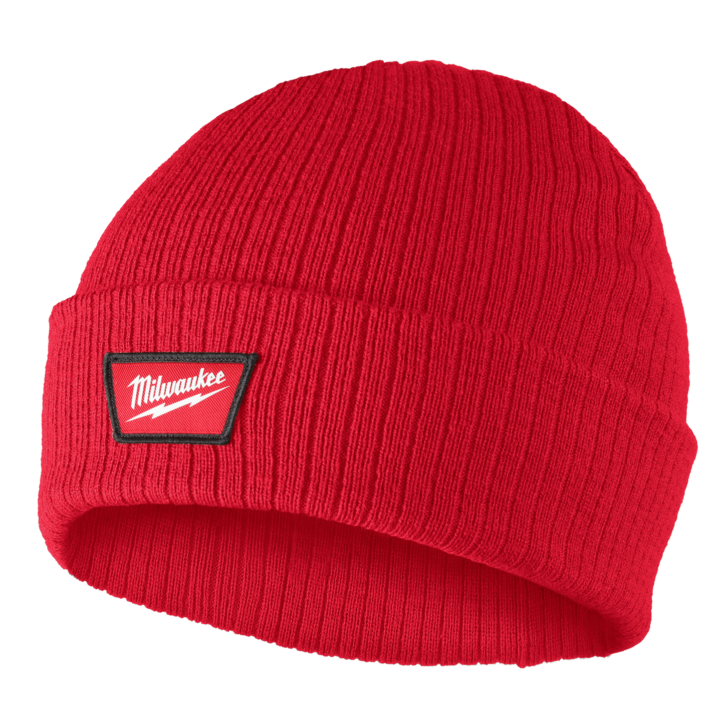 Milwaukee Rib-Knit Cuffed Beanie - Red