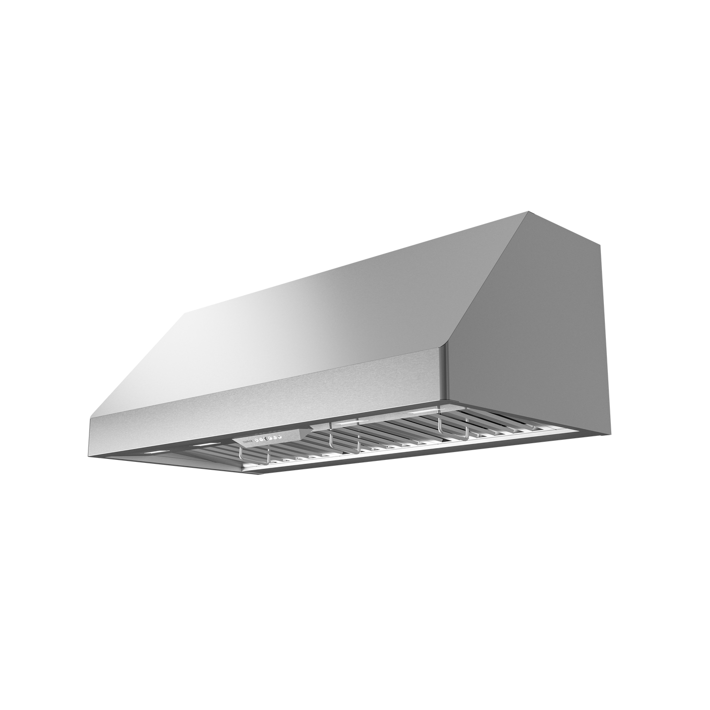Stainless steel canopy range hood with LED lights designed for kitchen and over the range hood collections