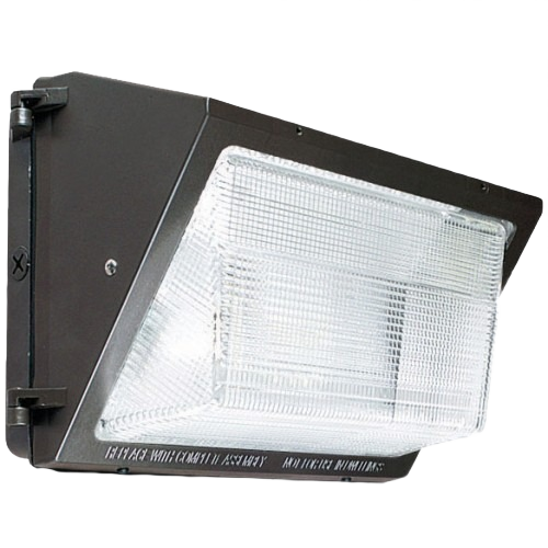 Outdoor wall-mounted LED light fixture with bronze finish for lighting and home improvement collections