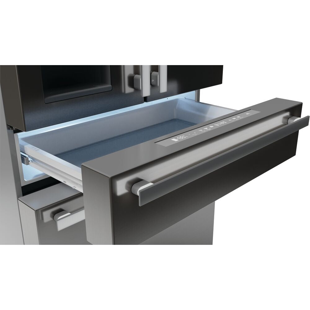 21.6 CF Counter-Depth 4-Door French Door, Dispenser