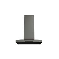 Stainless steel 30-inch wall-mount canopy hood with four-speed fan for efficient kitchen ventilation in modern appliance collection