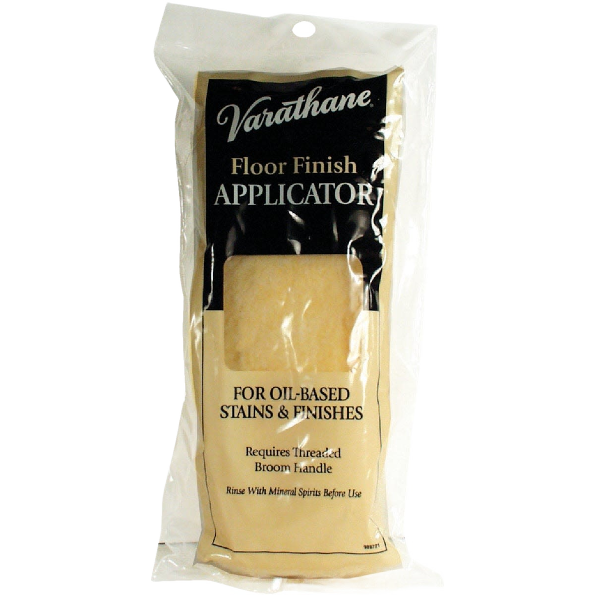 Lambswool floor finish applicator for oil-based stains and finishes in paint supplies and home improvement tools collections