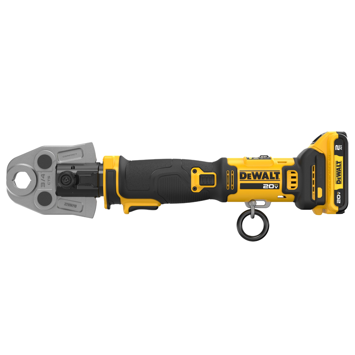 DEWALT 20V MAX* Compact Press Tool Kit w/CTS Jaws