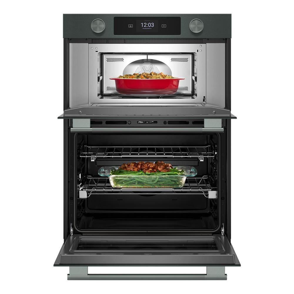 30-inch Smart Electric Combo Wall Oven with Intelligent Cooking Camera - Juniper