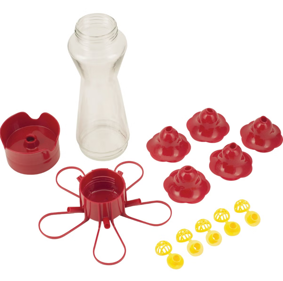 Perky-Pet 16 Oz. Favored Pinch-Waist Glass Hummingbird Feeder