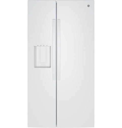 GE® 27.9 Cu. Ft. Side-By-Side Refrigerator with Extra Tall Dispenser and In-Door Icemaker