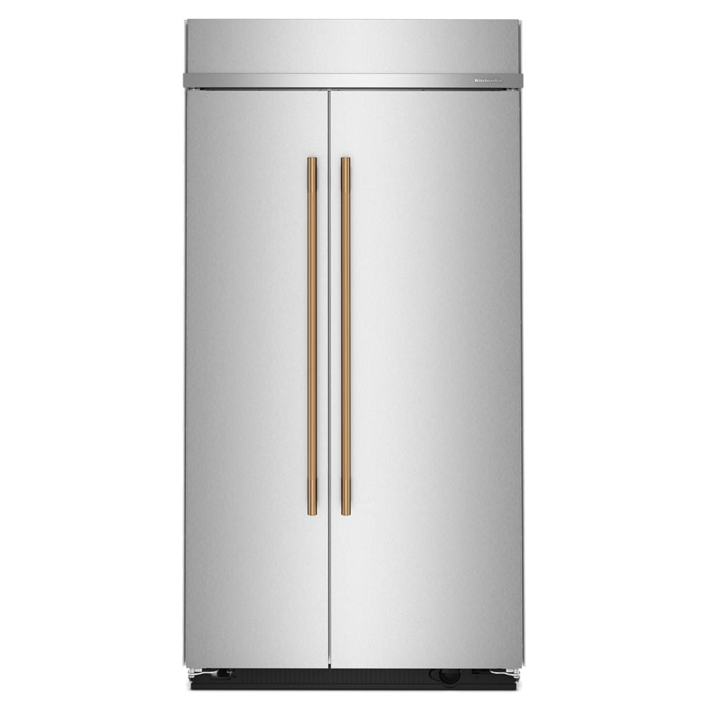 25.5 Cu. Ft. 42-Inch Built-In Side-by-Side Refrigerator with Signature Platinum Interior in PrintShield® Finish