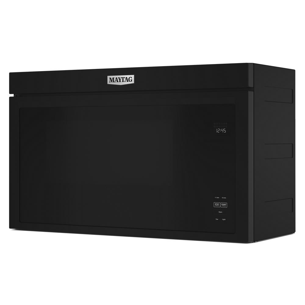 Black over-the-range flush built-in microwave with digital control panel in Kitchen & Kitchenware appliances collection
