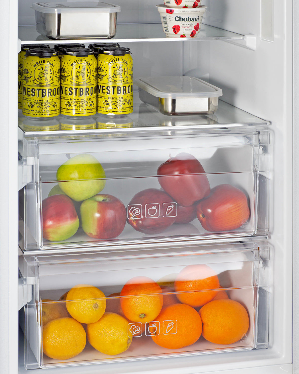 24" Wide Fully Integrated Bottom Mount Refrigerator-Freezer (Panel Not Included)