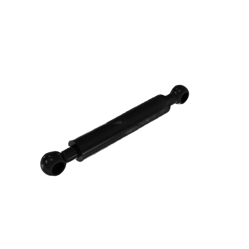 Black gas operated cylinder with round mounting ends for John Deere parts and home improvement tools under $100