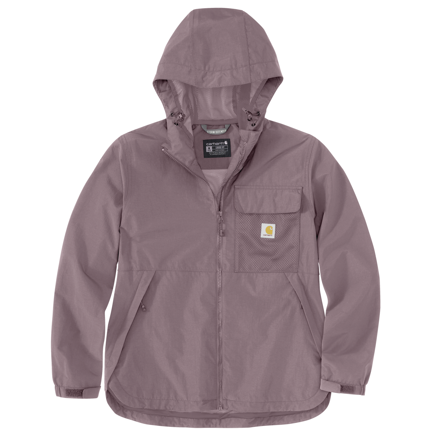 Carhartt Women's Storm Defender Loose Fit Lightweight Hooded Packable Jacket
