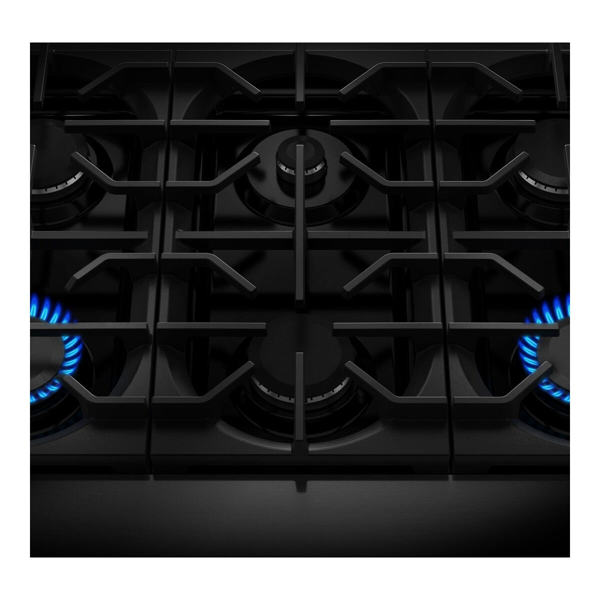 48-Inch 6 Burner Commercial-Style Dual Fuel Range with Griddle