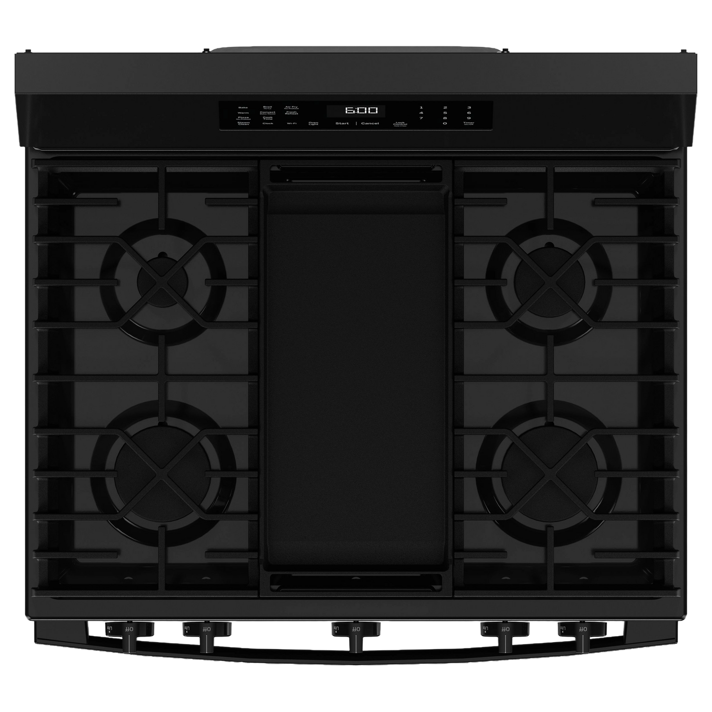 GE® 30" Free-Standing Gas Convection Range with No Preheat Air Fry and EasyWash™ Oven Tray