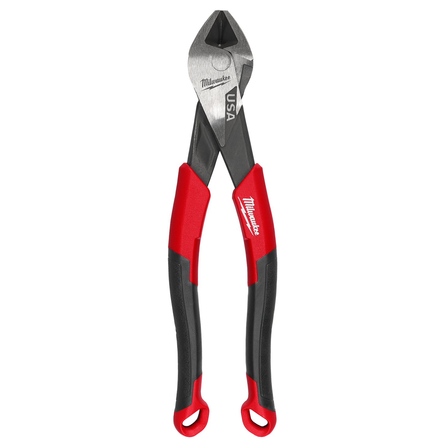 Milwaukee 8" Angled Head Diagonal Comfort Grip Cutting Pliers (USA)