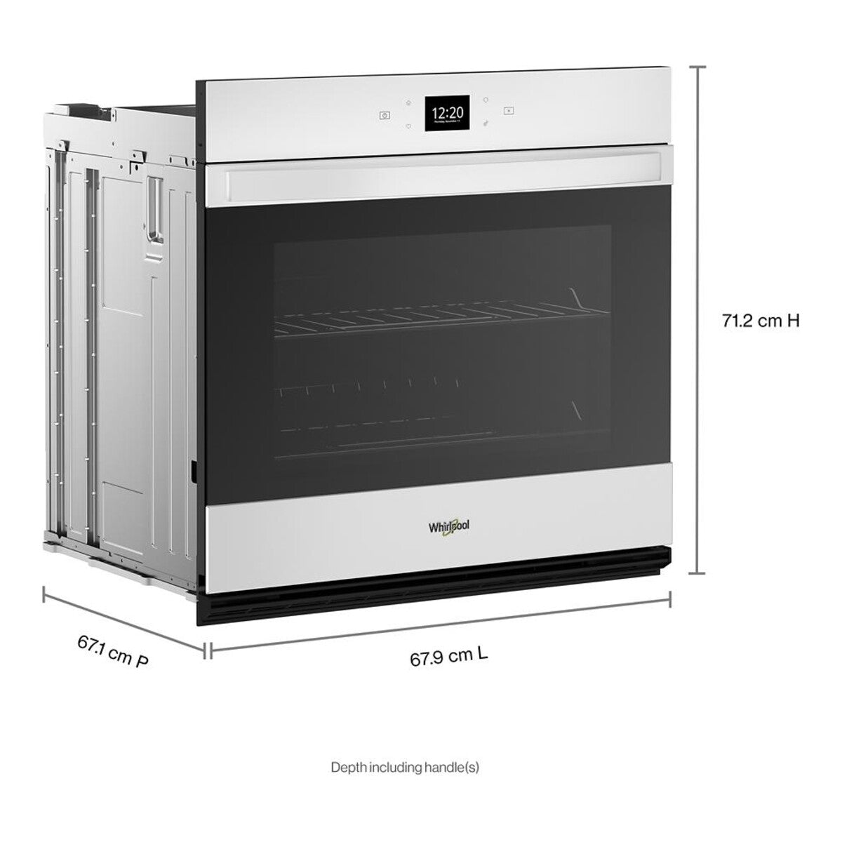 4.3 Cu. Ft. Single Wall Oven with Air Fry When Connected