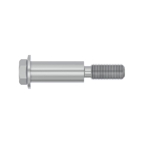 John Deere M110801 M8 X 55 Hexagonal Head Flanged Screw, 2-Pack