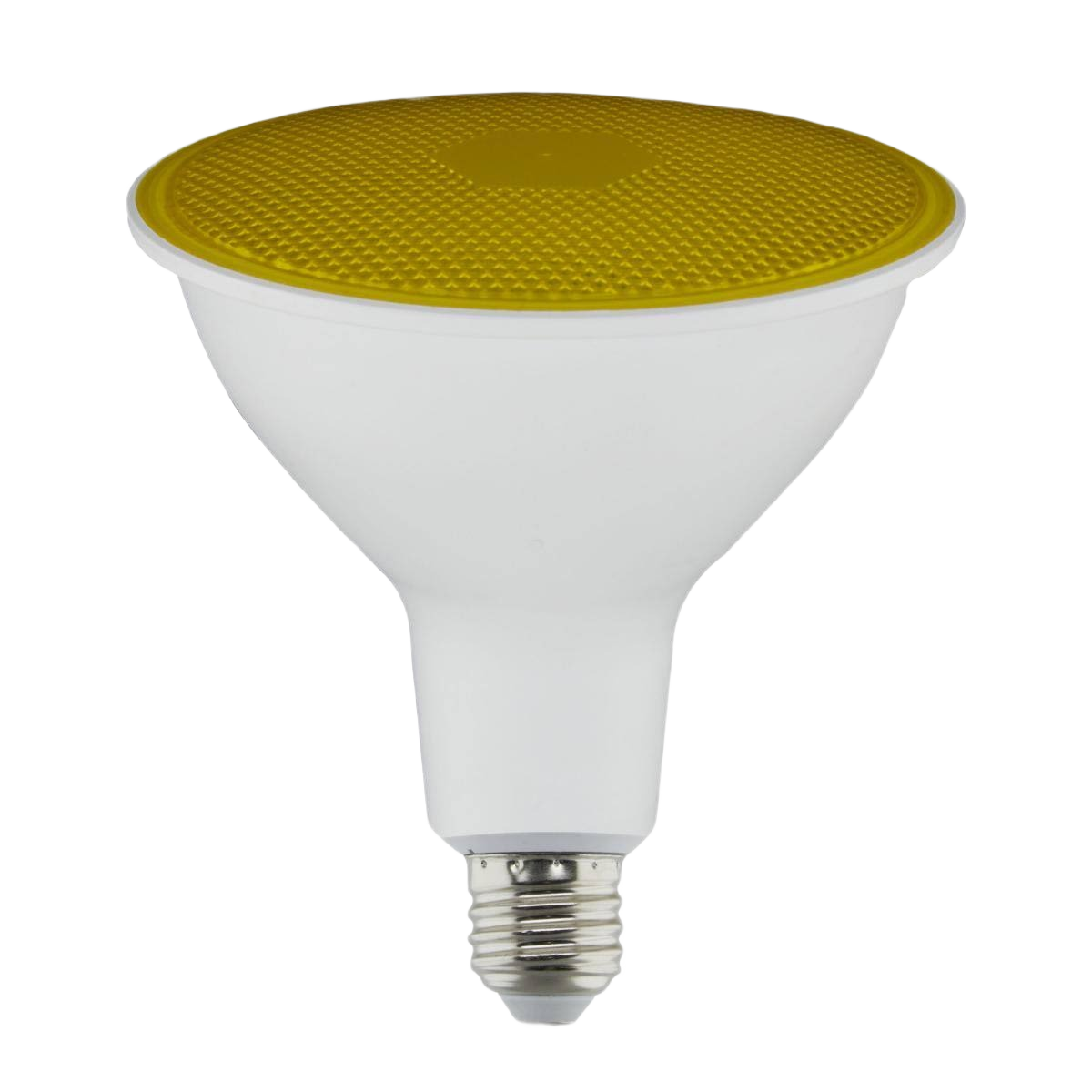 Energy-efficient yellow LED flood light bulb with standard screw base for lighting and electrical fixtures under $50