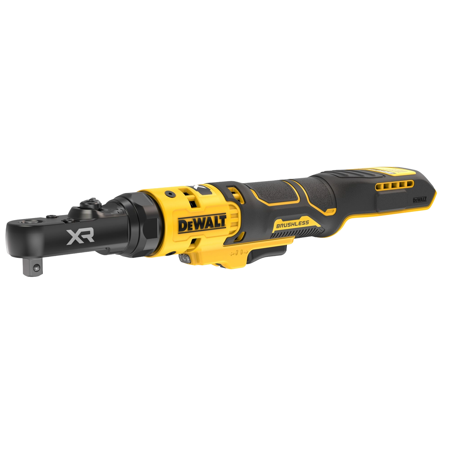 DEWALT 20V MAX* XR® Brushless Cordless 1/4 In. & 3/8 In. Sealed Head Ratchet (Tool Only)