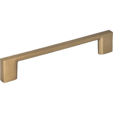 Satin bronze cabinet pull handle for furniture hardware in home improvement and furniture accessories collections
