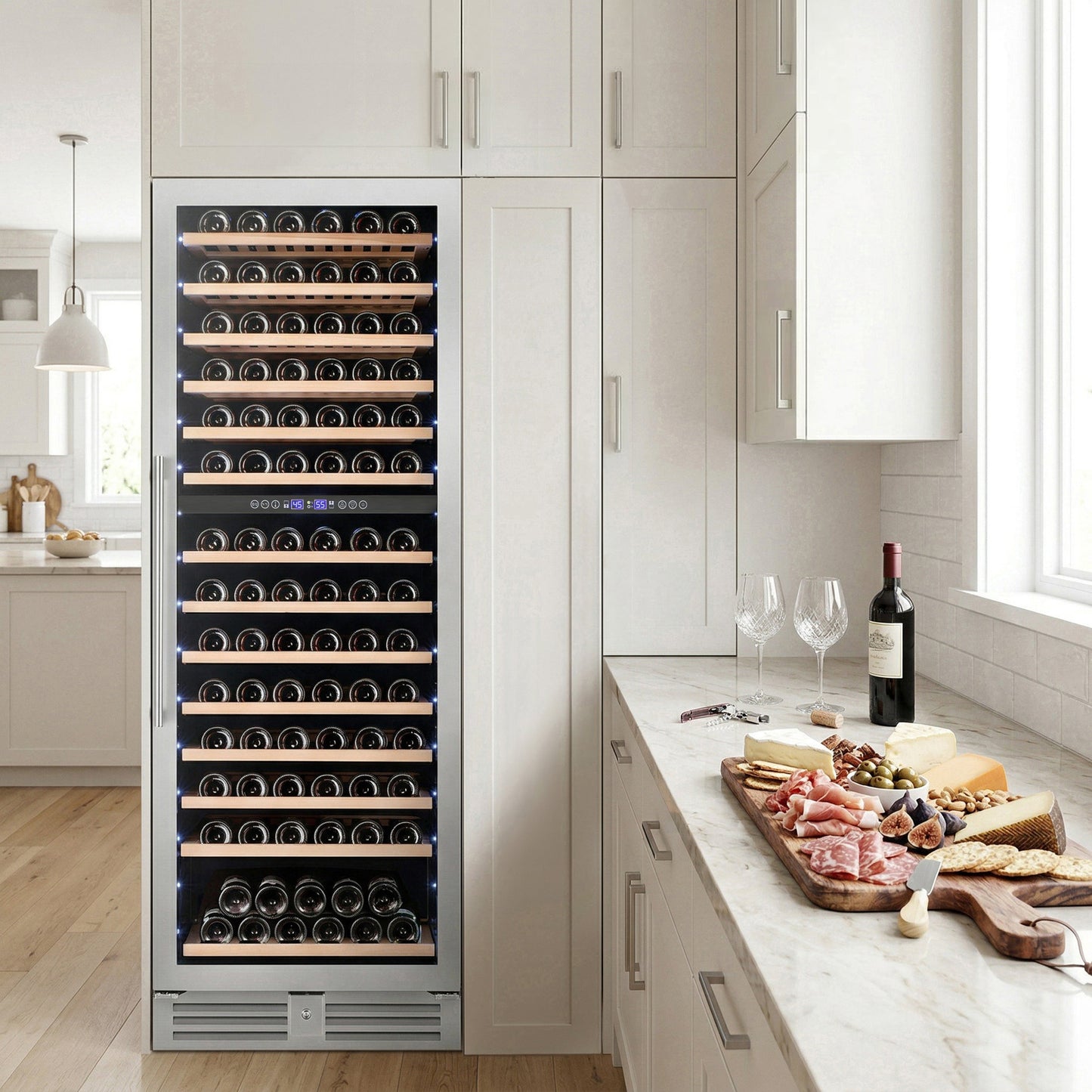 24" Avanti Refresh Dual-Zone Wine Cooler - Stainless Steel