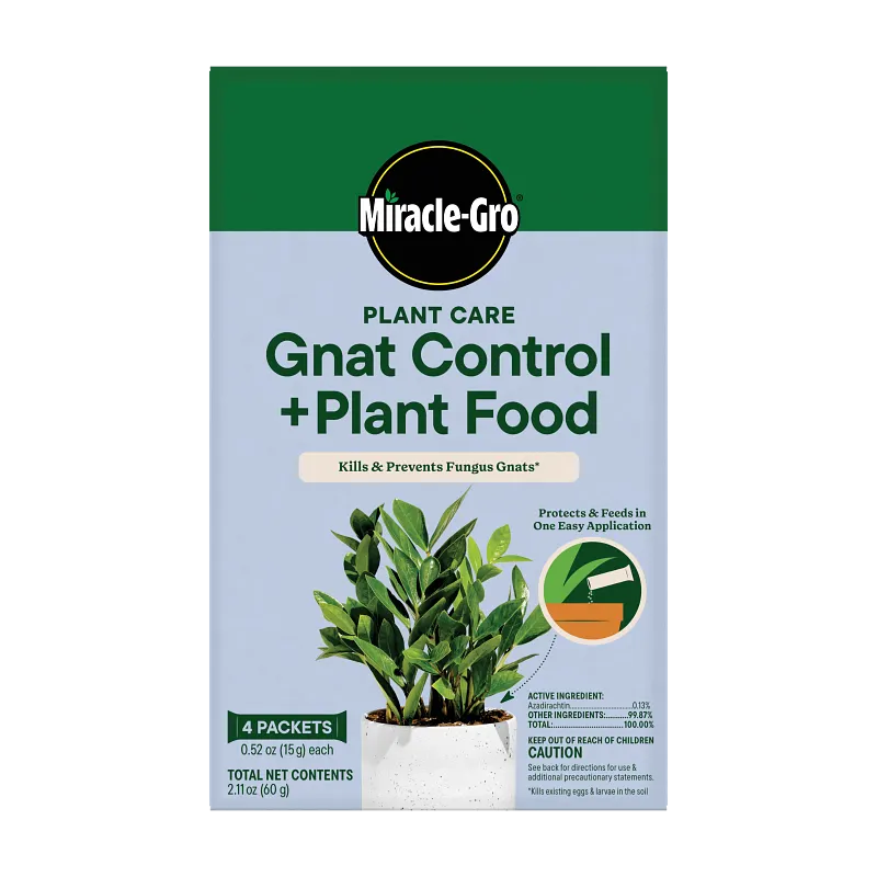 Miracle-Gro Plant Care Gnat Control + Plant Food