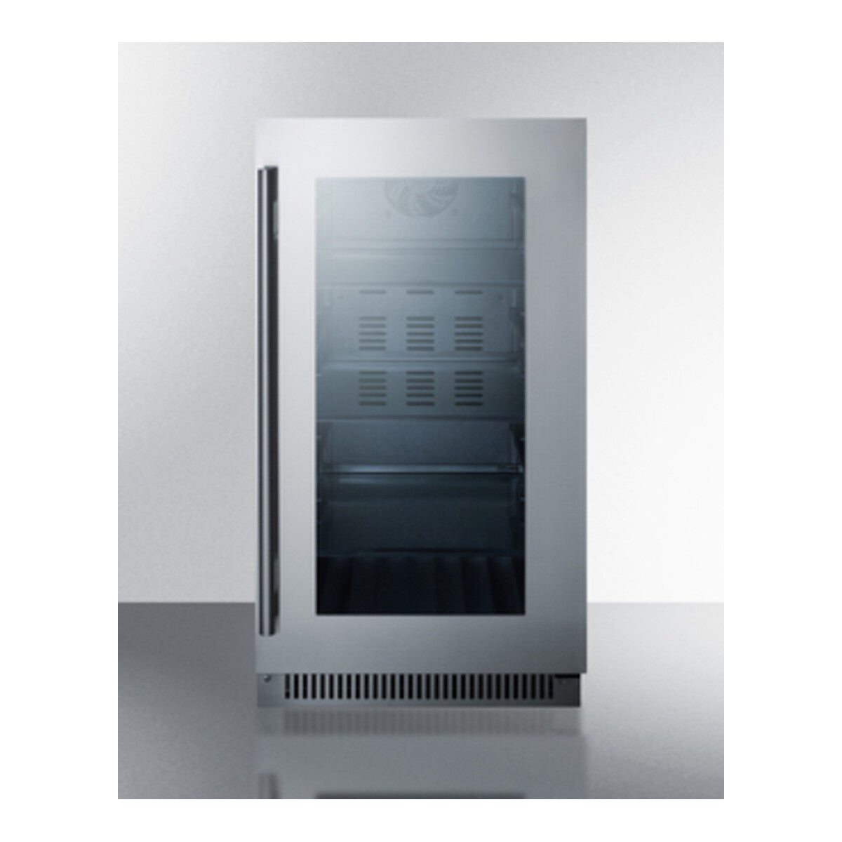 18" Wide Built-In Beverage Center - with T4 Door Tint