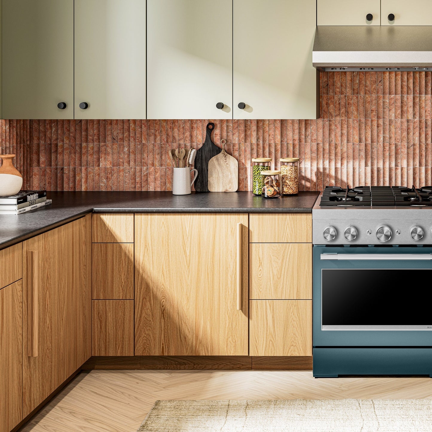 30-Inch 4 Burner Commercial-Style Dual Fuel Range with No Preheat Air Fry Mode