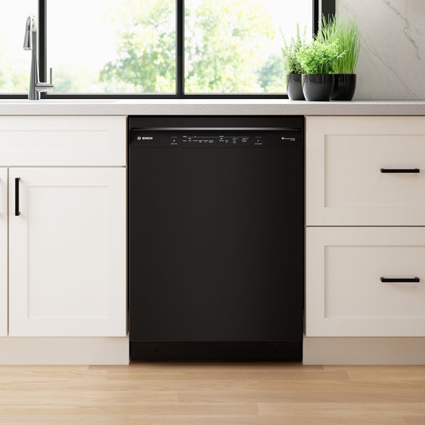 300 Series, Dishwasher, 24'', Black