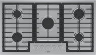 500 Series, Gas Cooktop, 36'', Stainless steel