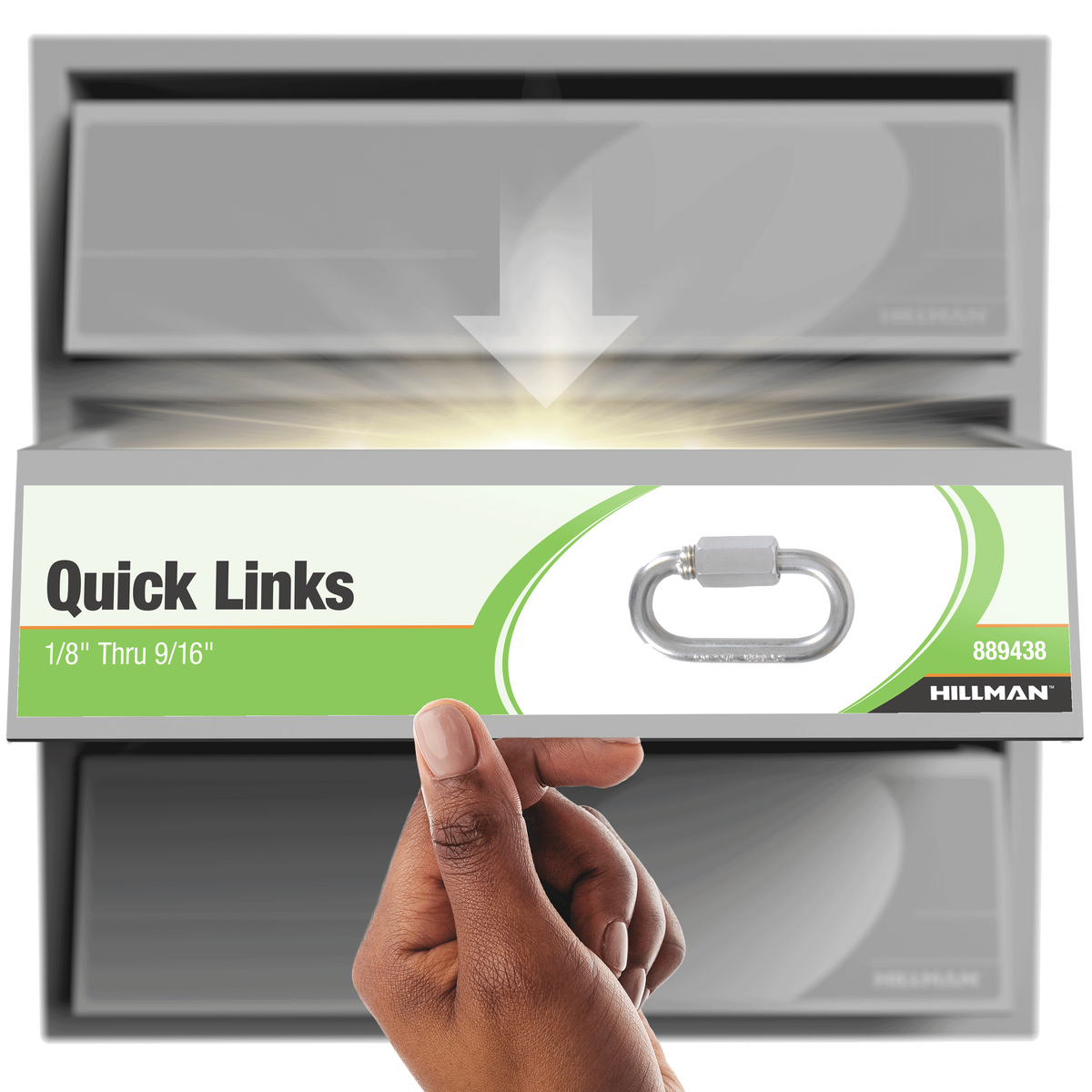 Hardware Essentials Quick Link Zinc (1/8" x 1-3/8")